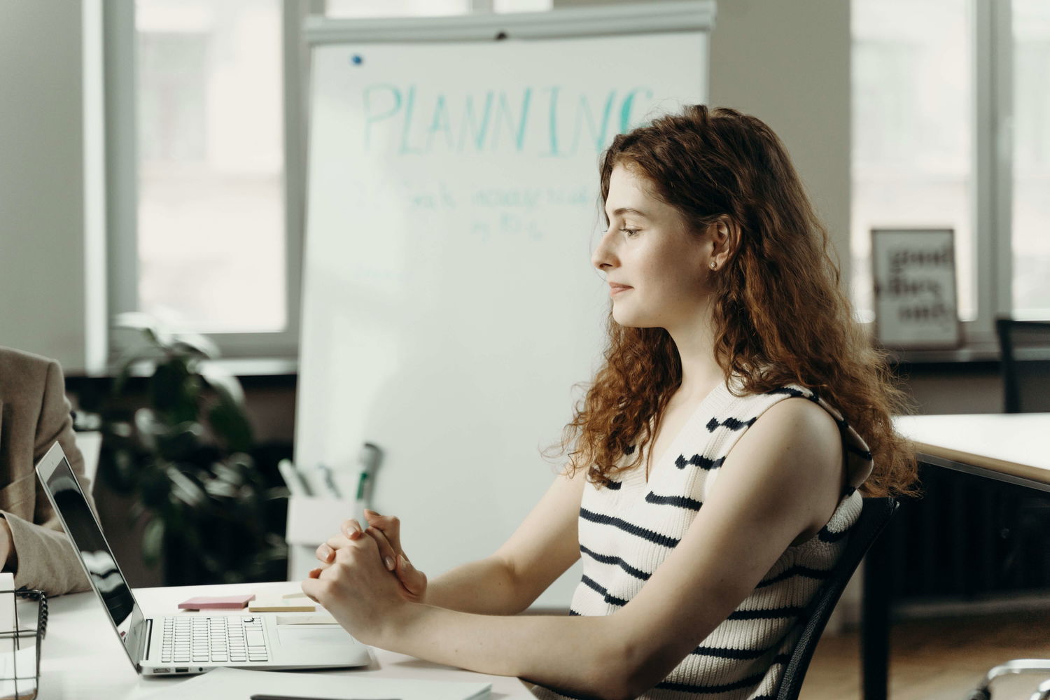  woman sets goals